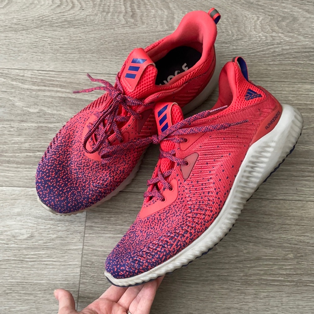 Adidas Men’s Red/Purple Running Sneakers